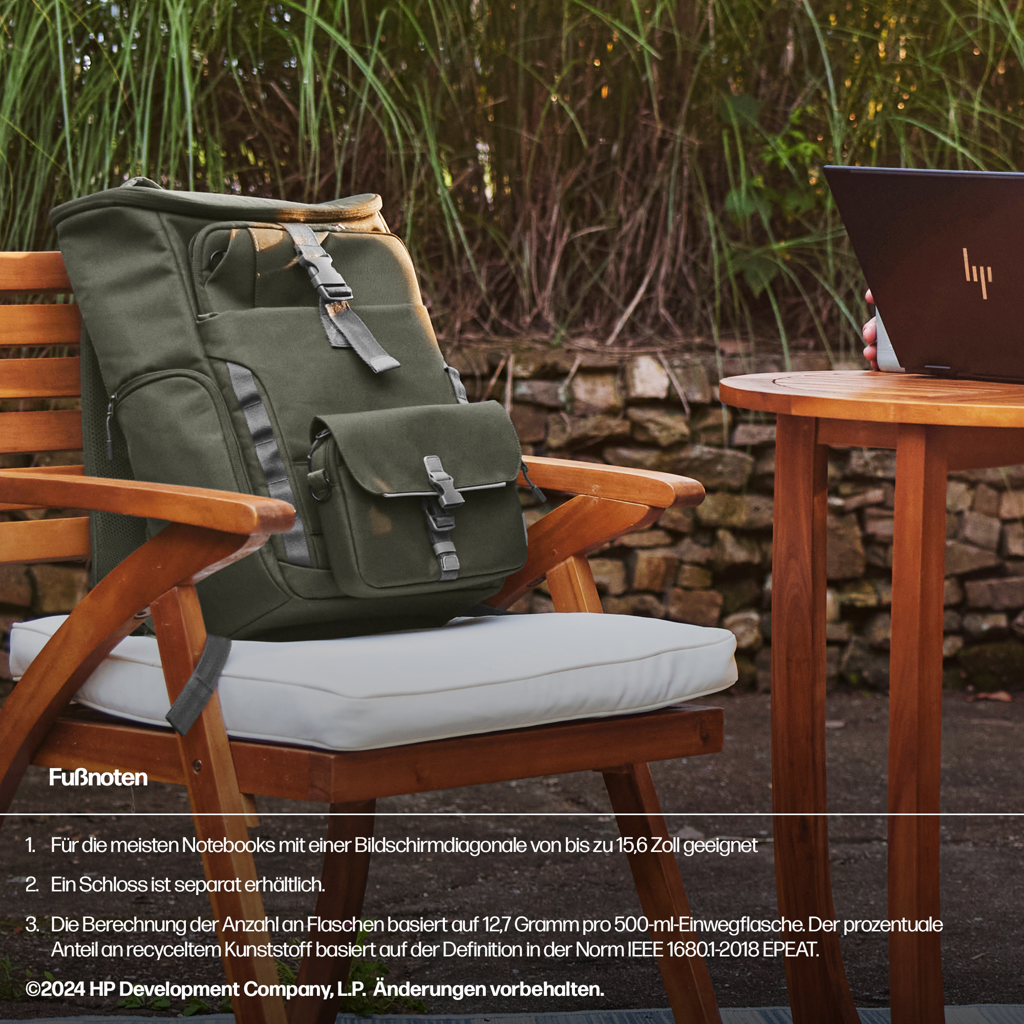 HP Mochila modular para port�til de 15,6 pulgadas