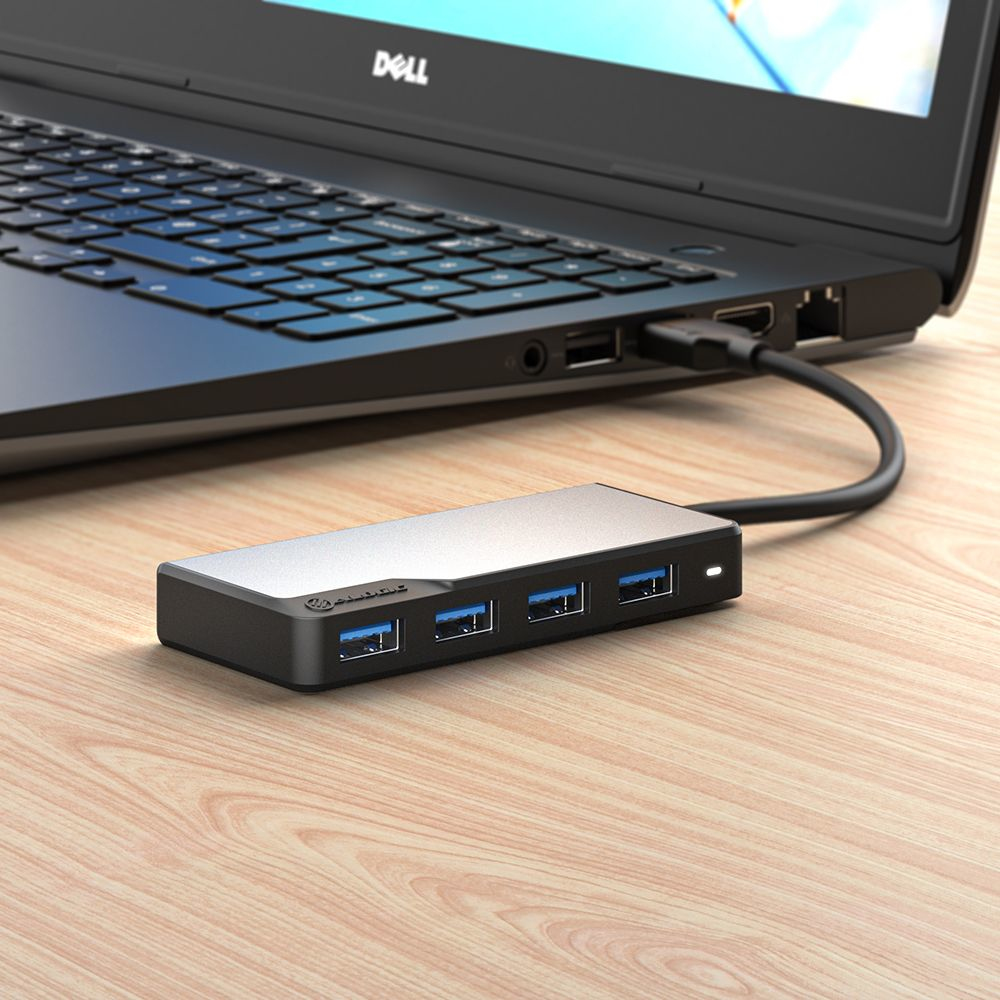 ALOGIC USB-A Fusion SWIFT 4-in-1 USB 3.2 Gen 1 (3.1 Gen 1) Type-A 5000 Mbit/s Gris