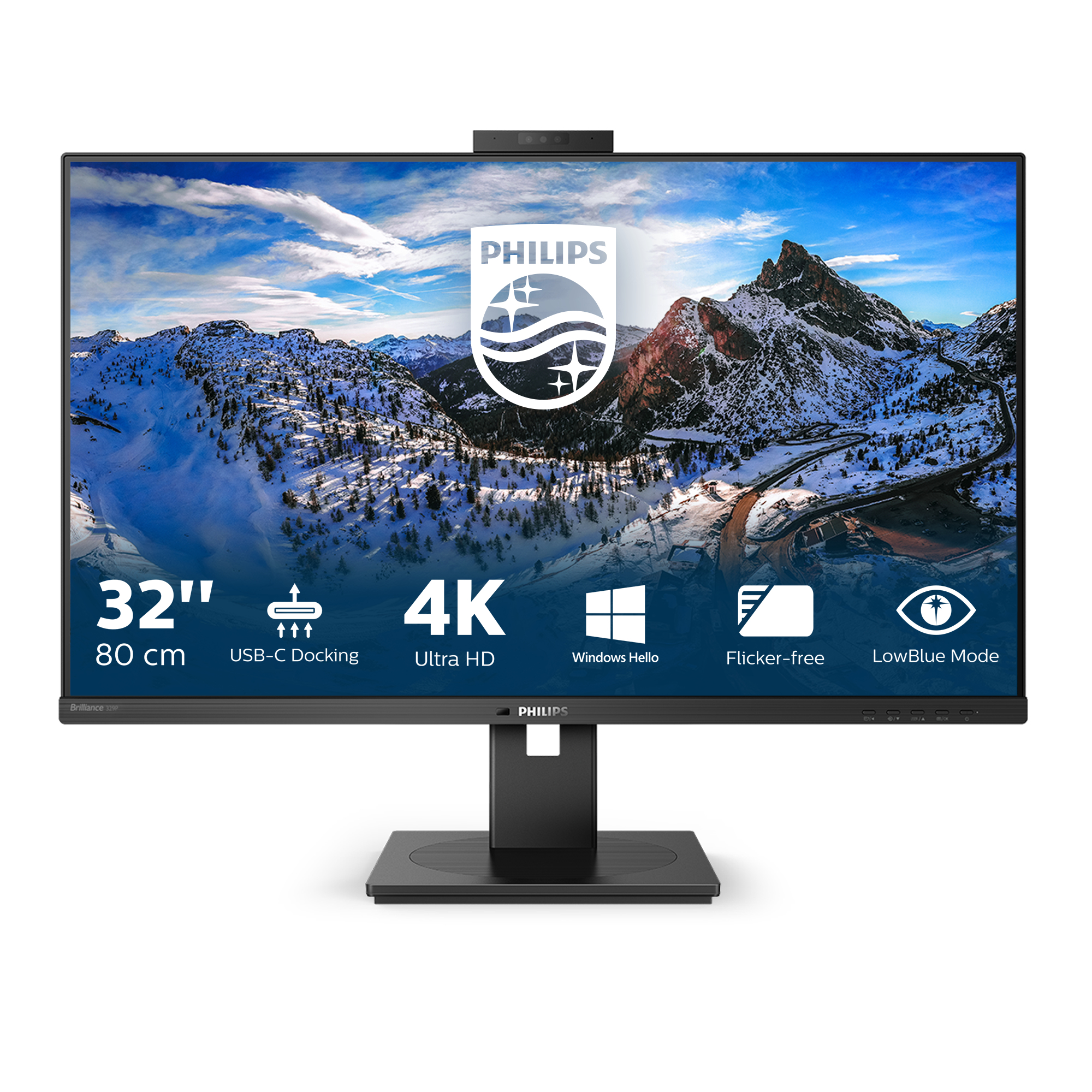 Philips P Line 329P1H/00 LED display 80 cm (31.5) 3840 x 2160 Pixeles 4K Ultra HD Negro