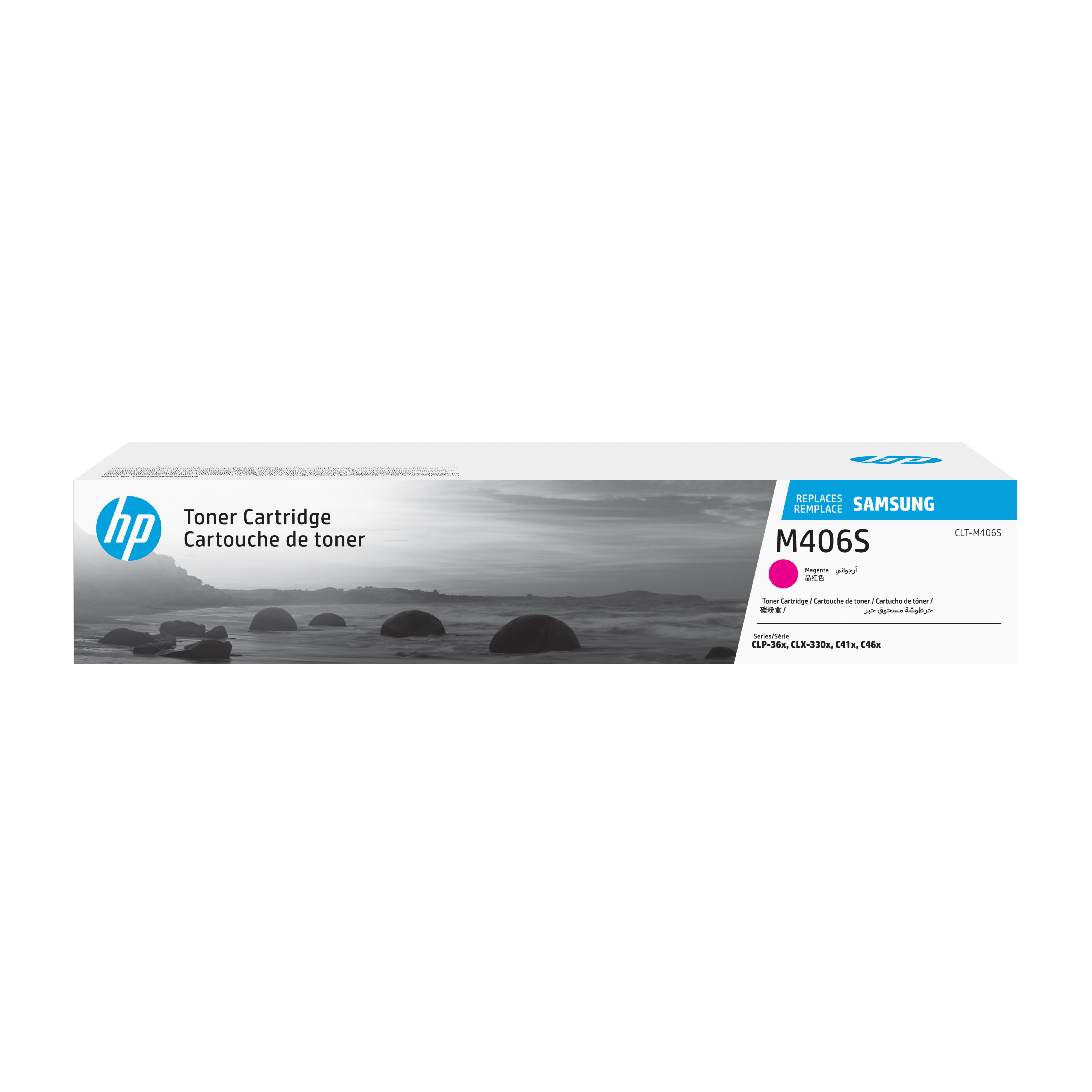Samsung CLT-M406S Magenta Original Toner Cartridge