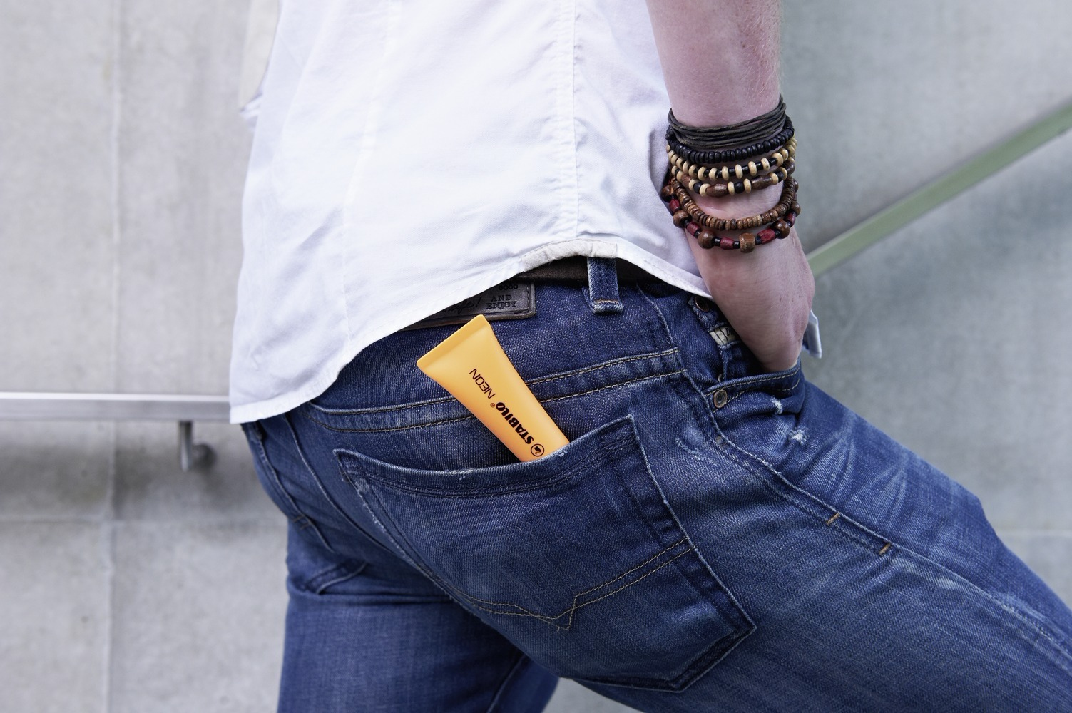 STABILO NEON marker 1 pc(s) Chisel tip Yellow