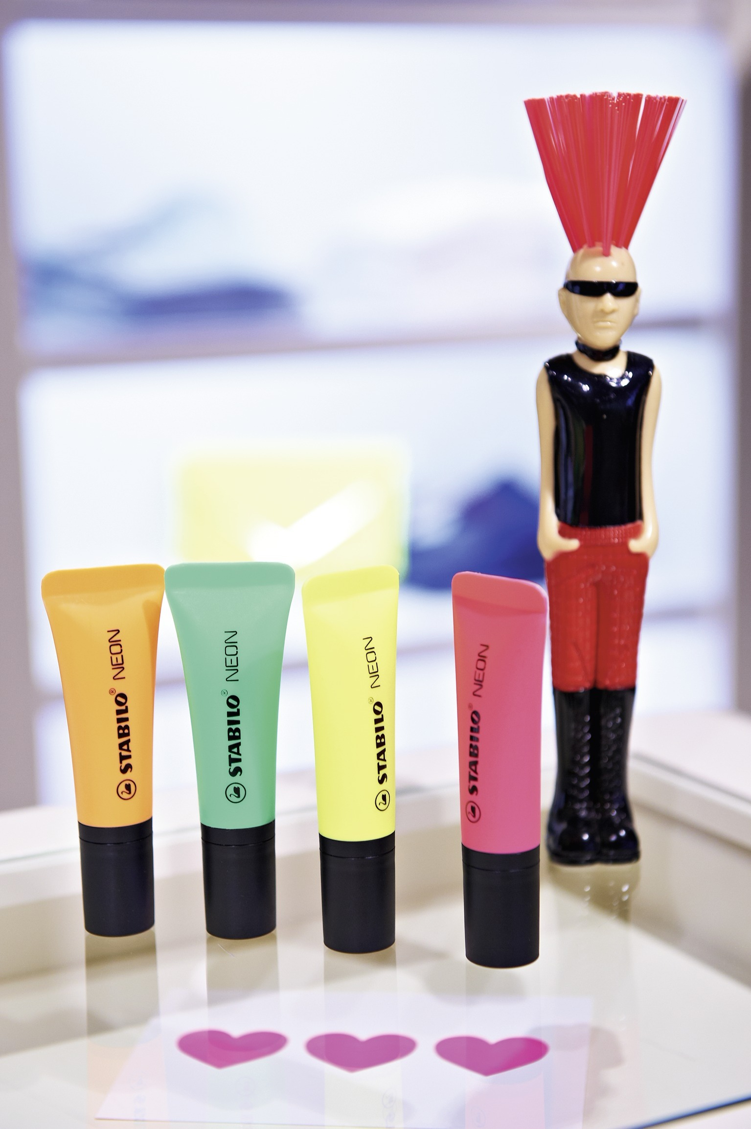 STABILO NEON marker 1 pc(s) Chisel tip Yellow