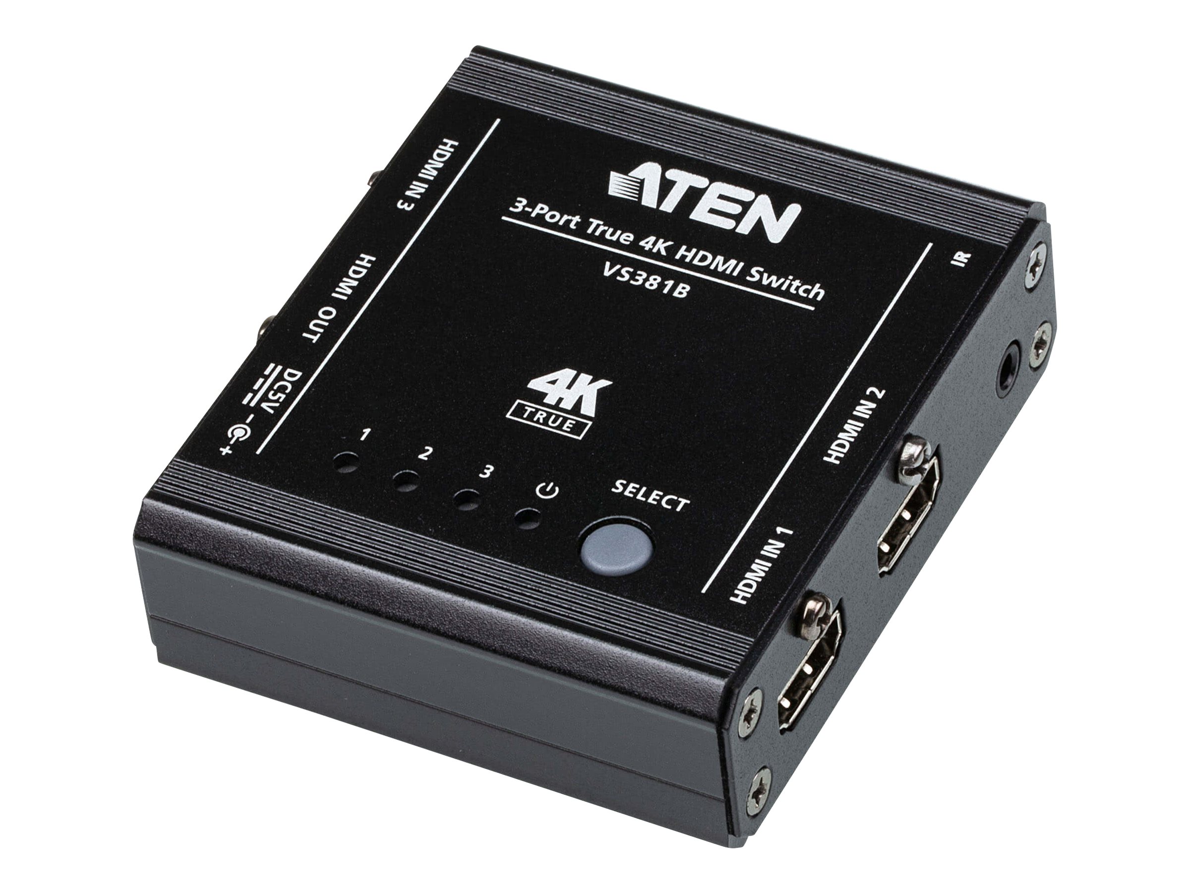 ATEN 3-Port True 4K HDMI Switch