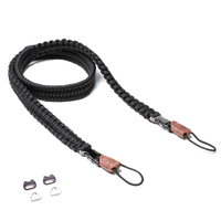 C-ROPE Kameragurt Traveler aus Paracord 100cm Silent Black retail