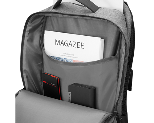 Lenovo Urban B730 notebook case 43.9 cm (17.3) Backpack Charcoal, Grey