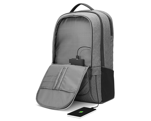 Lenovo Urban B730 notebook case 43.9 cm (17.3) Backpack Charcoal, Grey