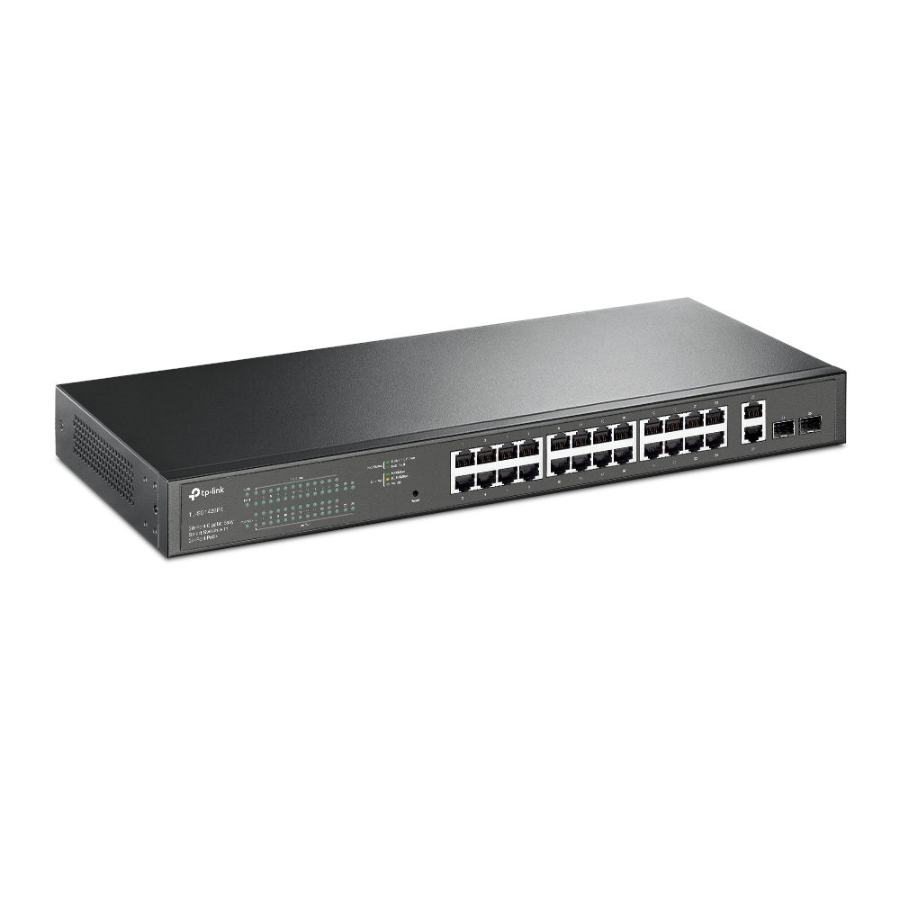 TP-LINK TL-SG1428PE - Switch - Smart - 24 x 10/100/1000 (PoE+)