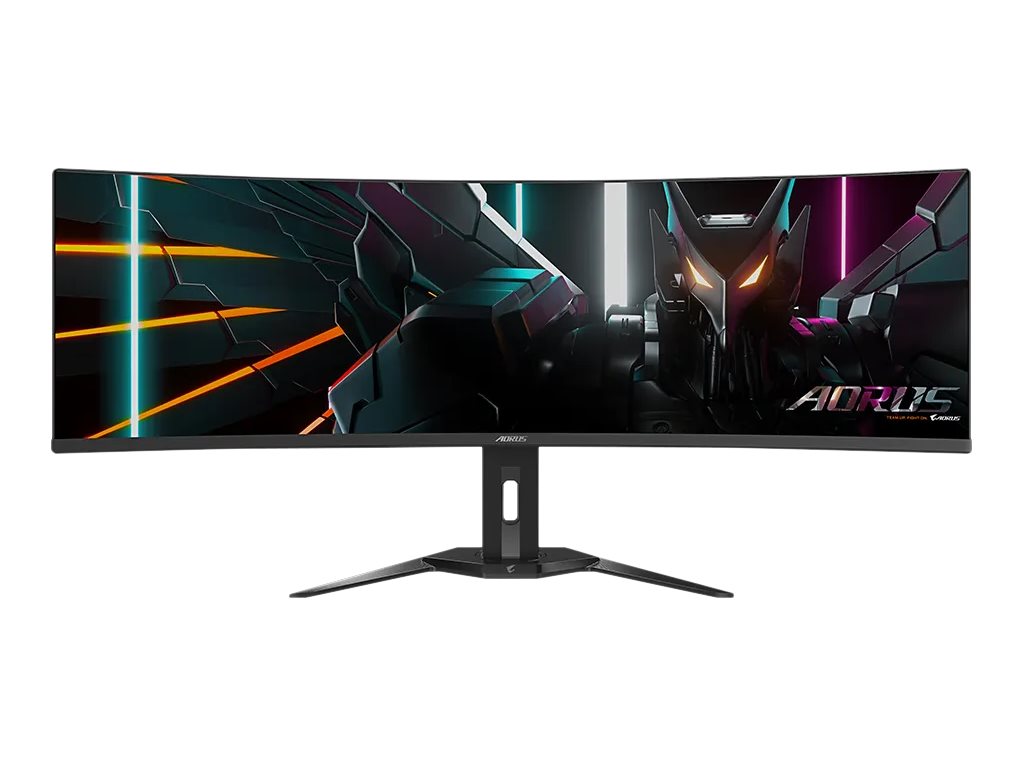 Gigabyte AORUS CO49DQ - OLED-Monitor - gebogen - 124.5 cm (49)