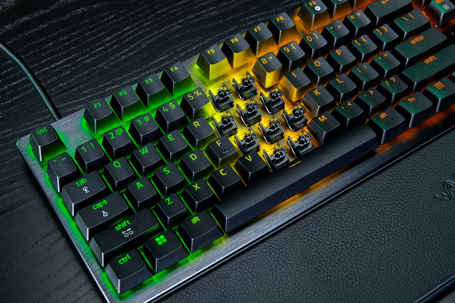 Razer Huntsman V3 Pro 8KHz keyboard Gaming USB German Black