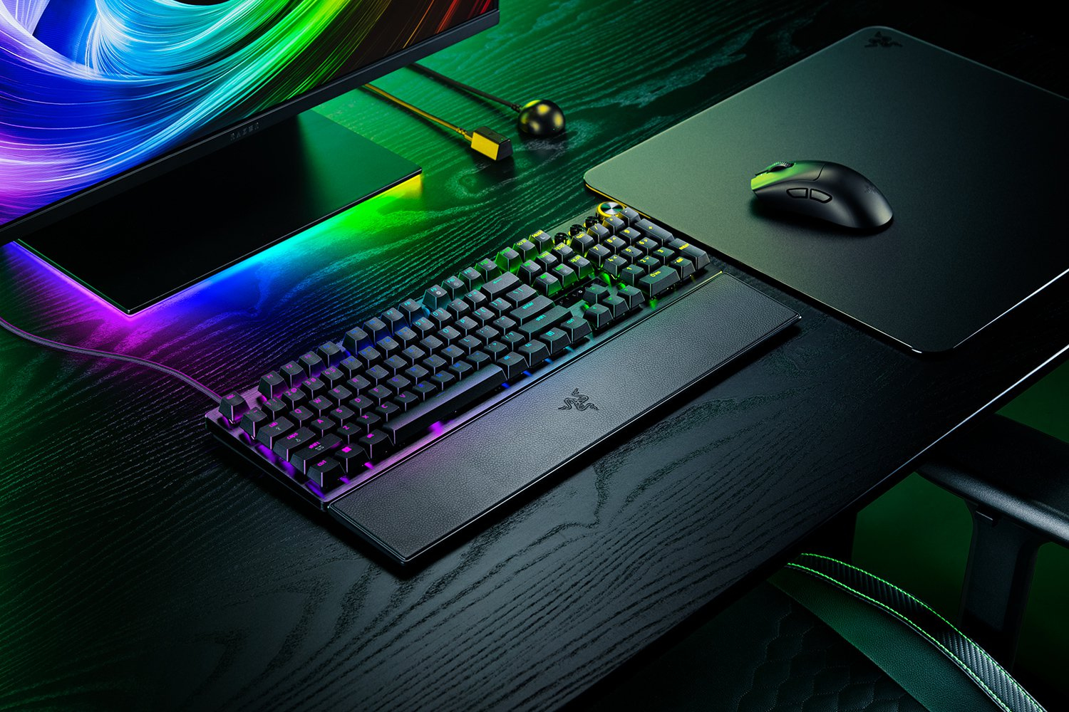 Razer Huntsman V3 Pro 8KHz keyboard Gaming USB German Black