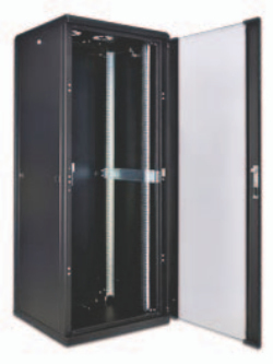 Wirewin 19 Standschrank, 800x800mm, schwarz RAL9001