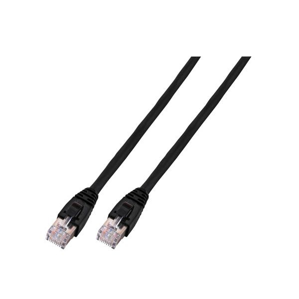 EFB Elektronik EFB K8104SW.3 - Cat.6 U/UTP Patchkabel CCA, 3 m, schwarz