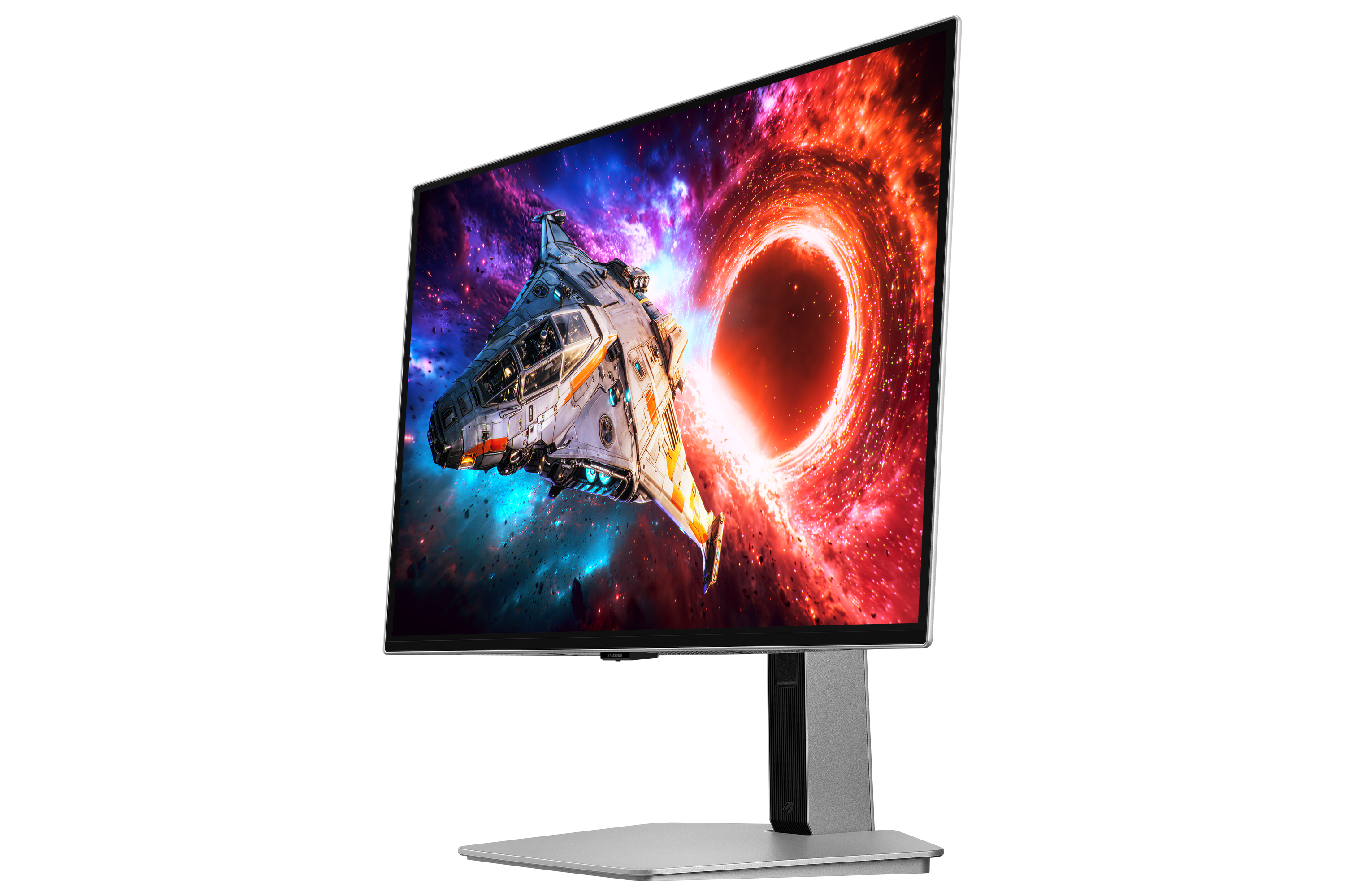 Samsung G80SH computer monitor 68.6 cm (27) 3840 x 2160 pixels 4K Ultra HD OLED Silver