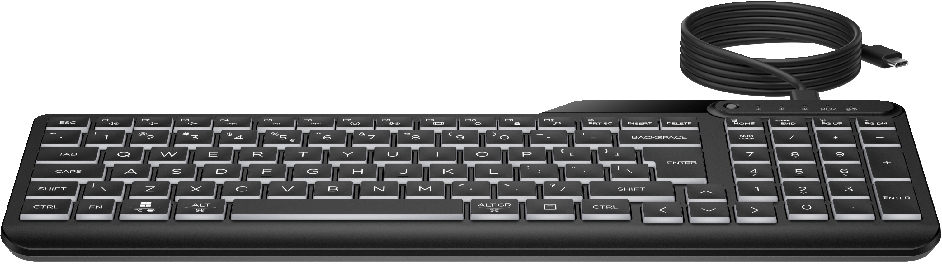HP Clavier filaire rtroclair 400
