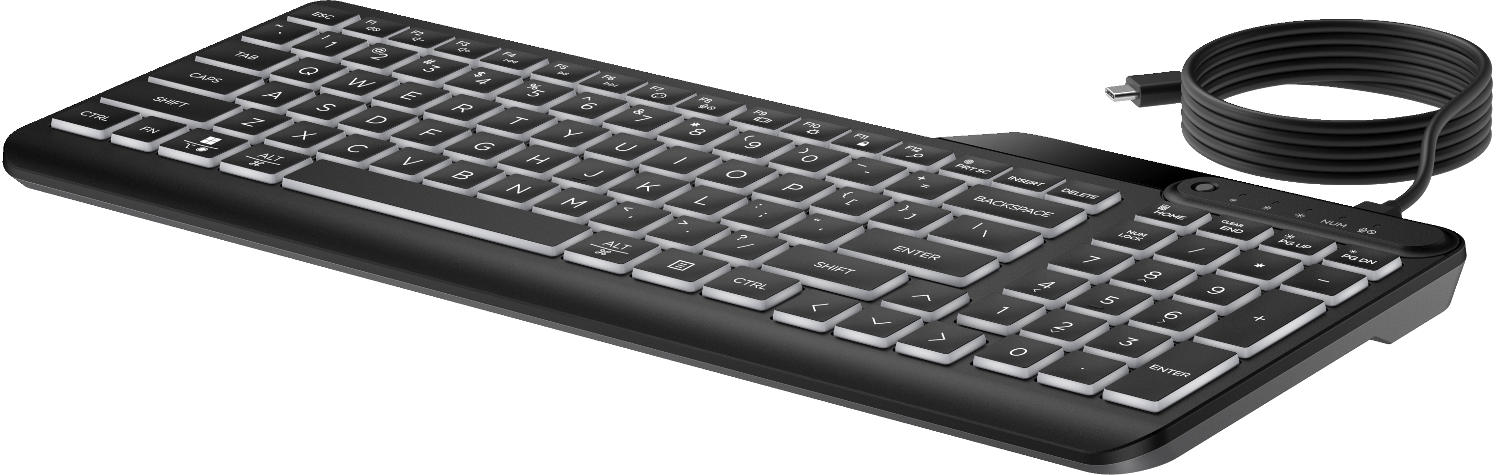 HP Clavier filaire rtroclair 400