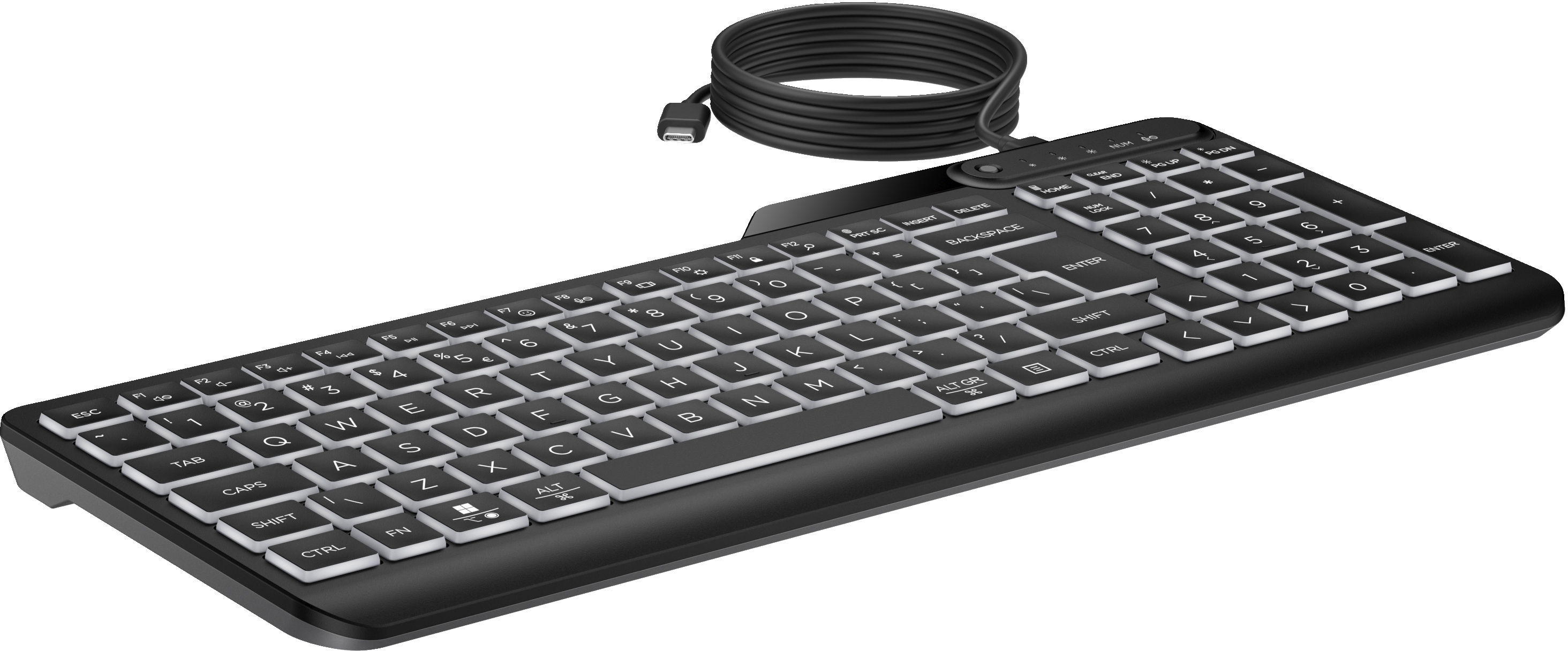 HP Clavier filaire rtroclair 400