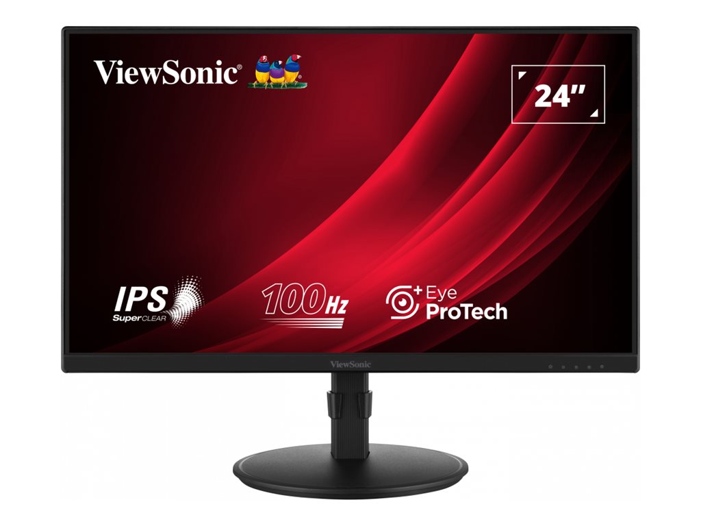Viewsonic VG2408A-MHD pantalla para PC 61 cm (24) 1920 x 1080 Pixeles Full HD LED Negro