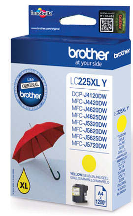 3rd Party BROTHER MFC-J5320DW COMP. YELLOW CARTR. ( LC-225XLY )