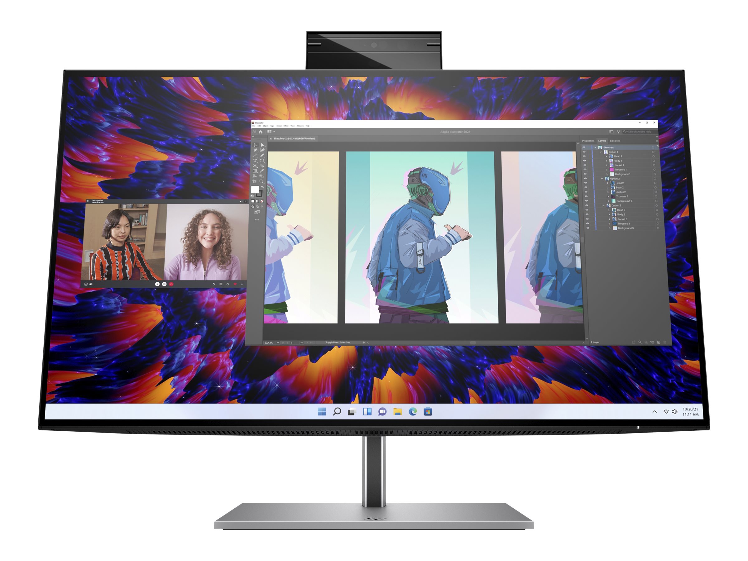 HP Z24m G3 - LED-Monitor - 60.5 cm (23.8) -