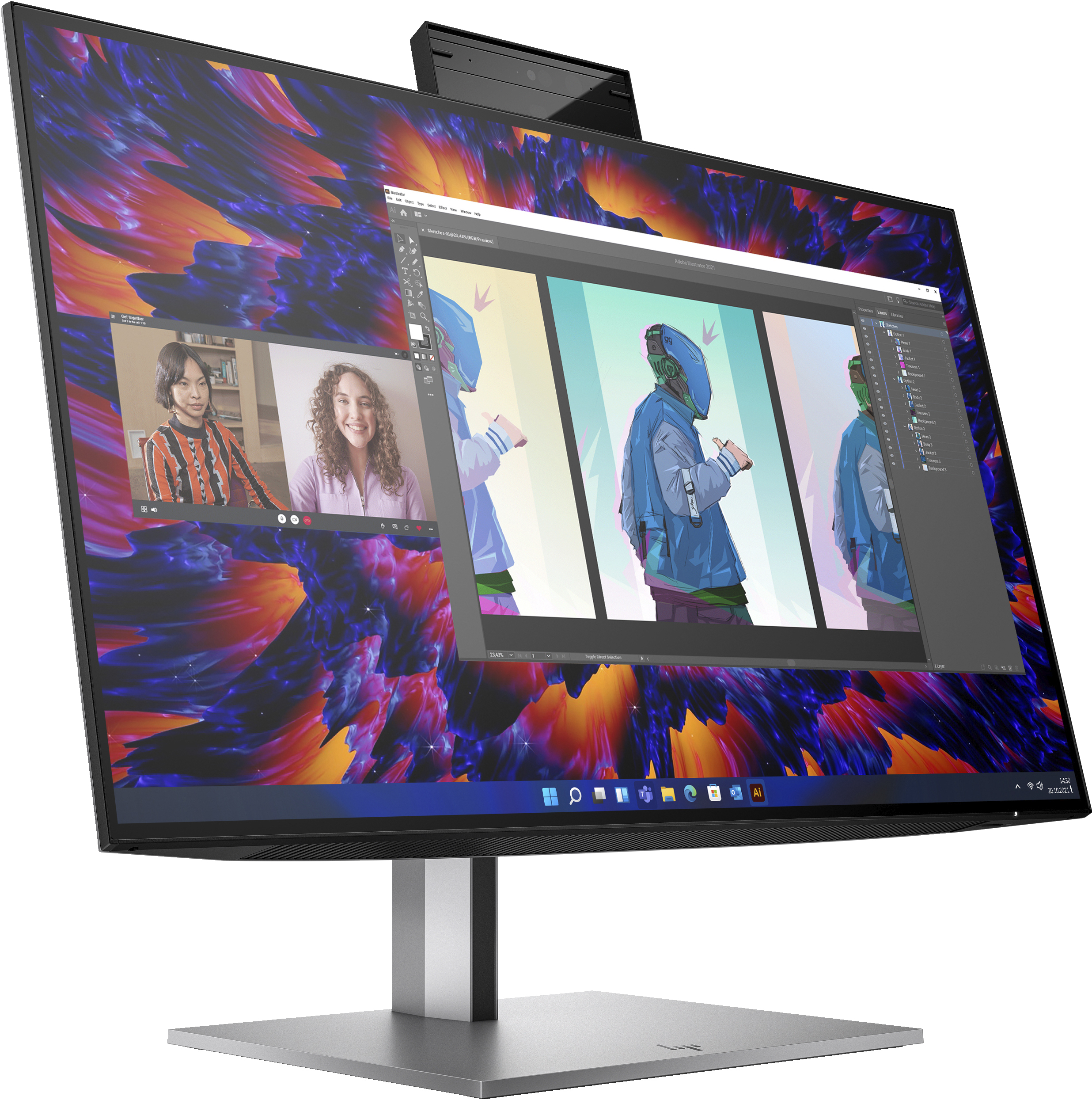 HP Z24m G3 - LED-Monitor - 60.5 cm (23.8) -