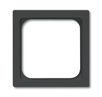 BUSCH JAEGER 1710-0-3897 - Schwarz - Schraubenlos - Jede Marke - 63 mm - 63 mm - 51 x 51 mm