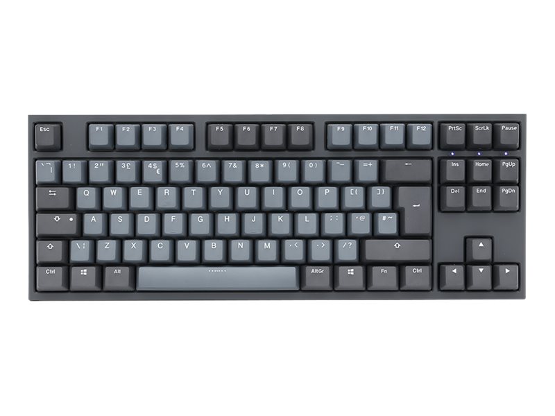 Ducky One 2 Skyline TKL keyboard USB German Grey