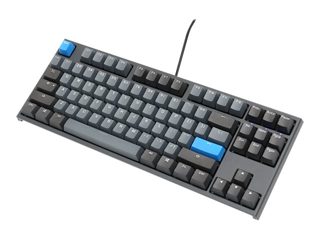 Ducky One 2 Skyline TKL keyboard USB German Grey