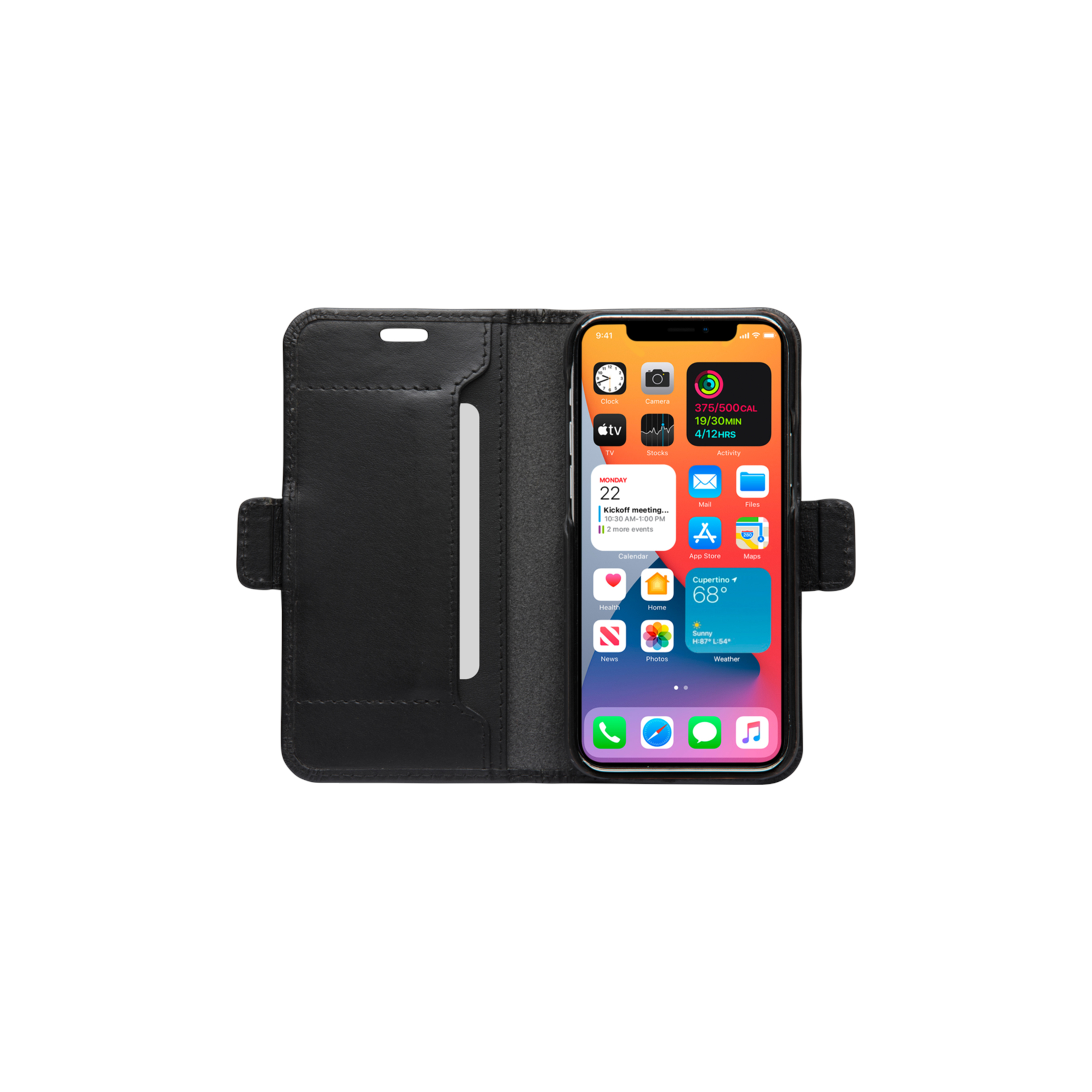 dbramante1928 Copenhagen Slim custodia per cellulare 13,7 cm (5.4) Custodia a borsellino Nero