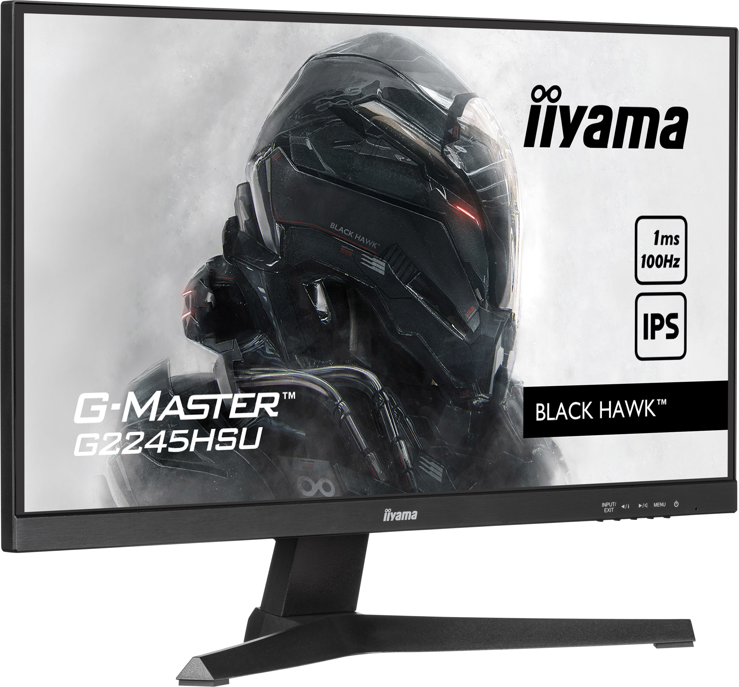 iiyama G-MASTER G2245HSU-B2 LED display 55,9 cm (22) 1920 x 1080 pixels Full HD Noir