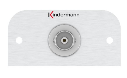 Kindermann 7441000537 toma de corriente BNC Aluminio