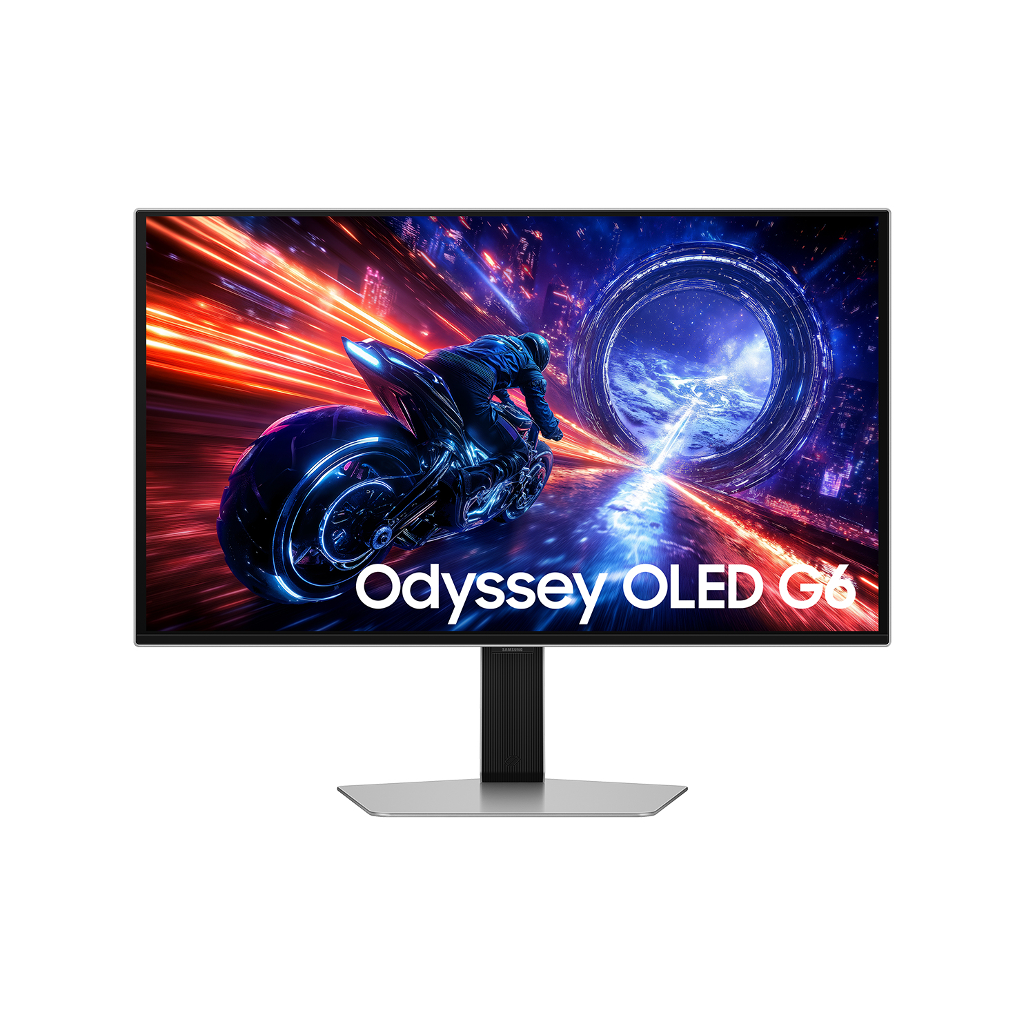 Samsung G60SF computer monitor 68.6 cm (27) 2560 x 1440 pixels Quad HD OLED Silver