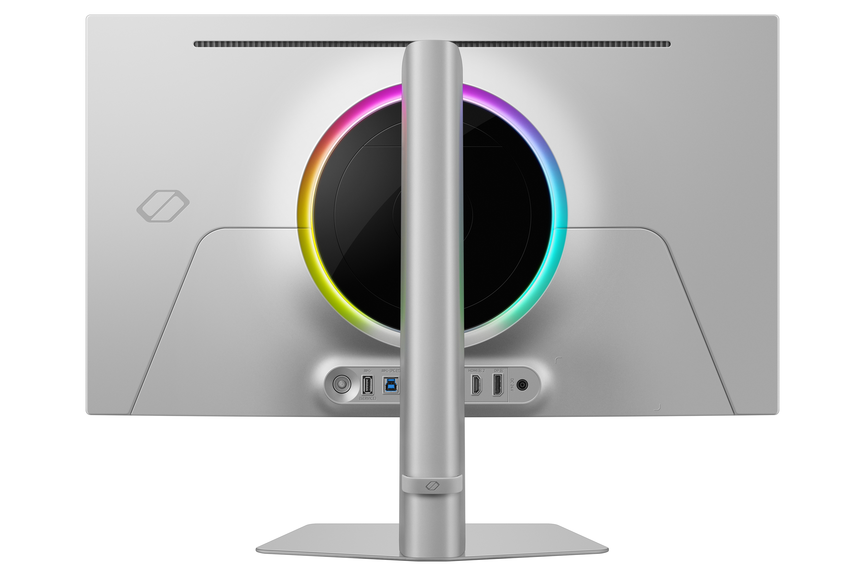 Samsung G60SF computer monitor 68.6 cm (27) 2560 x 1440 pixels Quad HD OLED Silver
