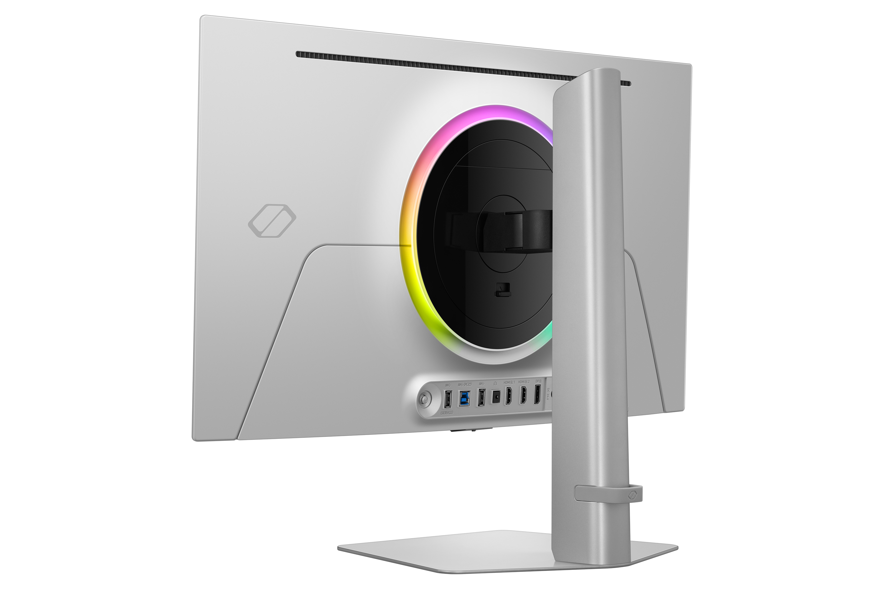 Samsung G60SF computer monitor 68.6 cm (27) 2560 x 1440 pixels Quad HD OLED Silver