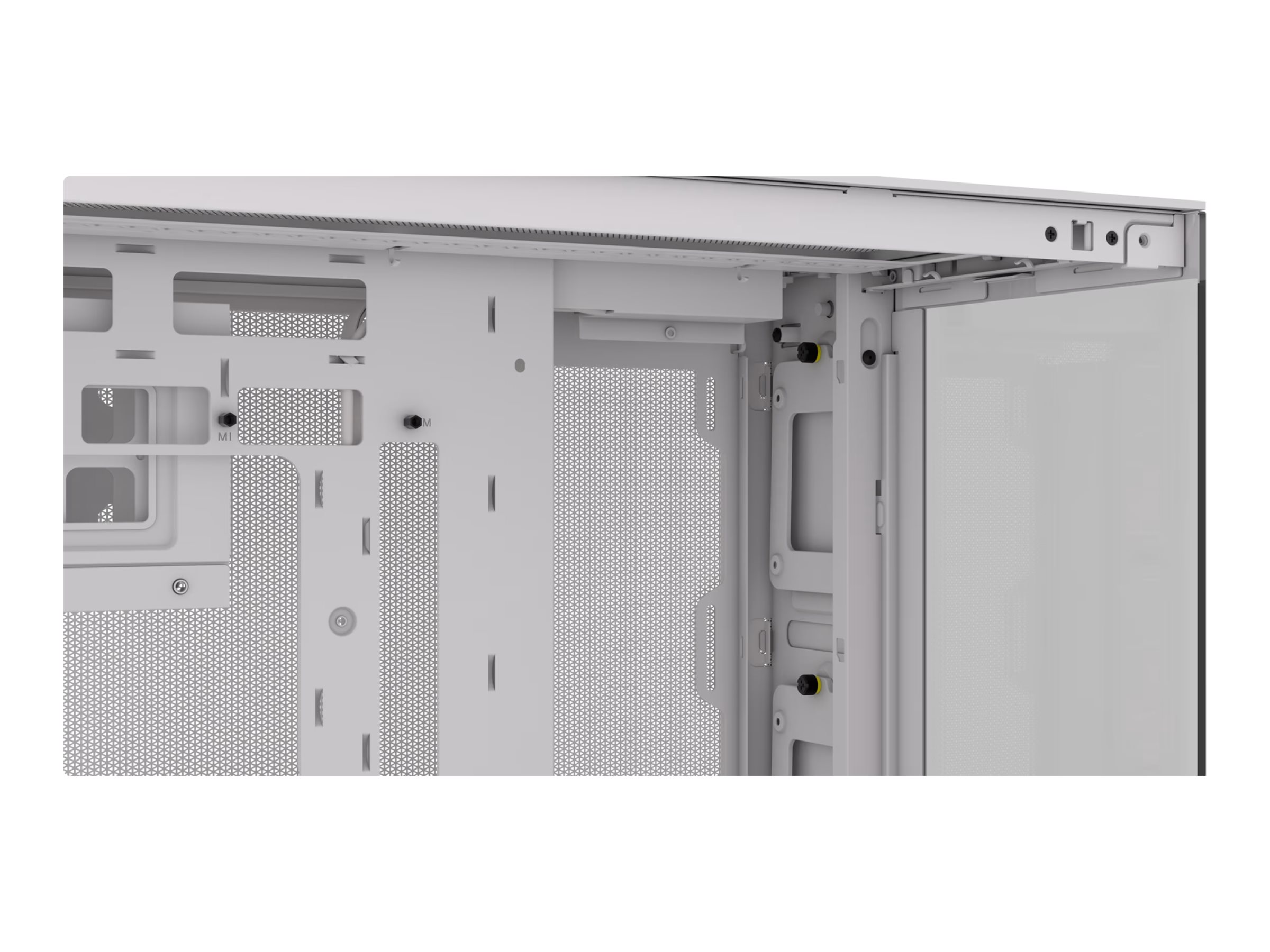 Corsair Geh Micro-ATX 2500X LINK Tempered Glass White - Geh�use