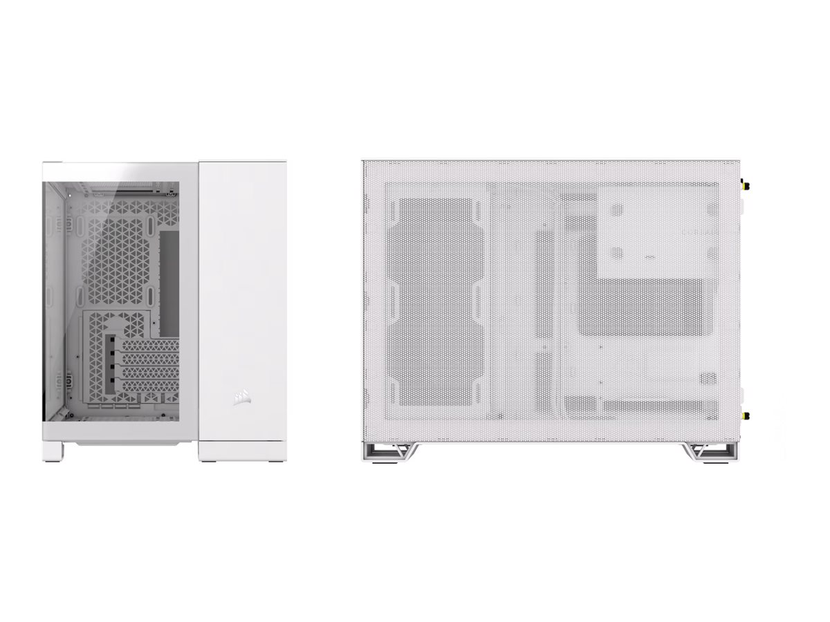 Corsair Geh Micro-ATX 2500X LINK Tempered Glass White - Geh�use