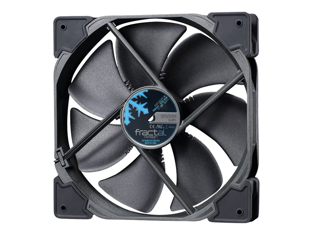 Fractal Design Venturi HP-14 PWM Boitier PC Ventilateur 14 cm Noir, Gris