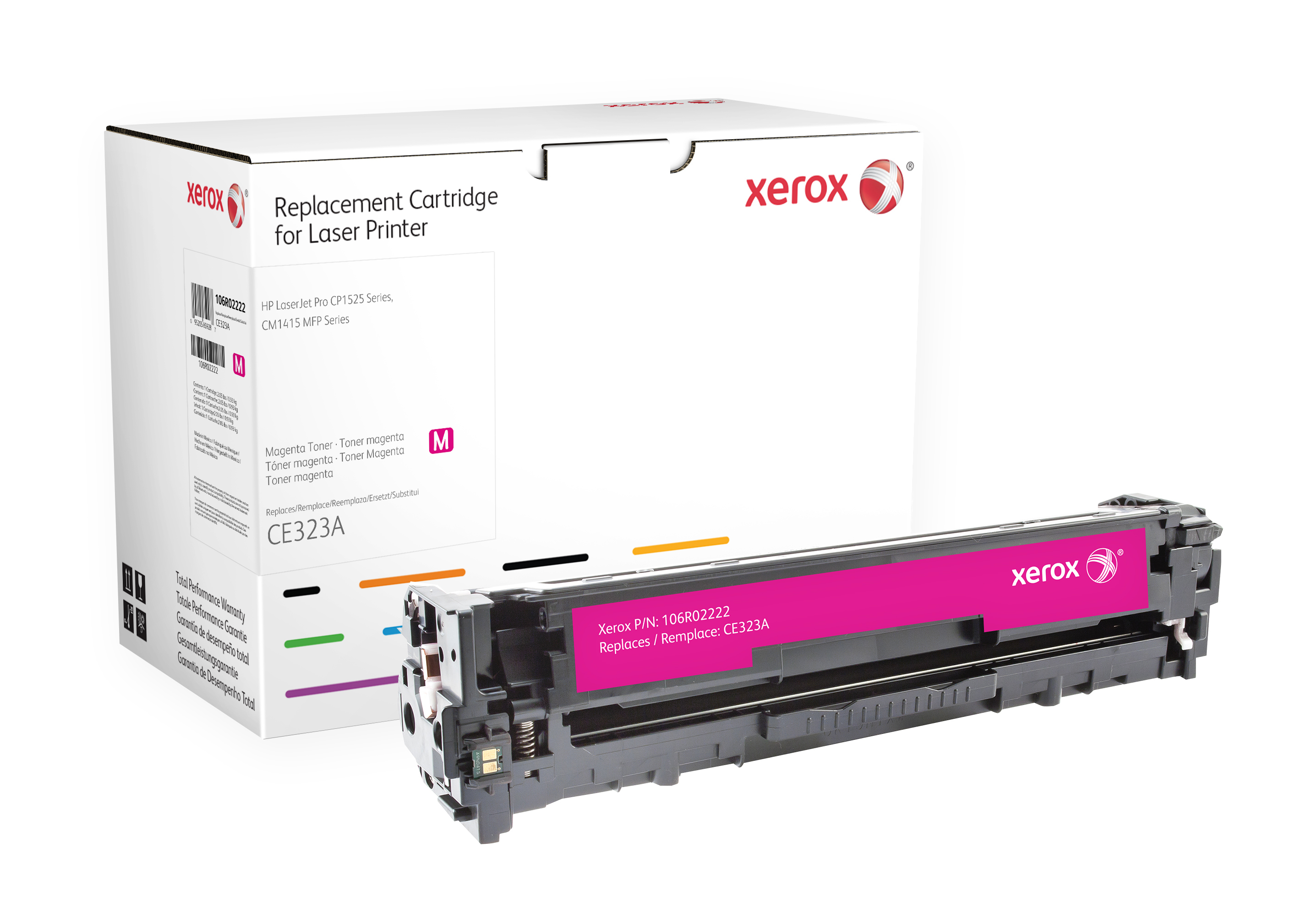 Xerox 106R02222 - ersetzt CE323A - Toner magenta - fr Color LaserJet Pro CP1525n CP1525nw; LaserJet Pro CM1415fn CM1415fnw
