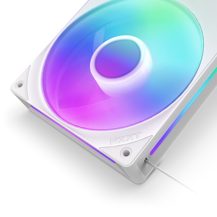 NZXT RF-U24HF-W1 syst�me de refroidissement d ordinateur Boitier PC Ventilateur Blanc