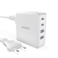 Dudao Adapter GaN 100W Type Cx2+ 2xUSB White - Adapter - Digital/Daten