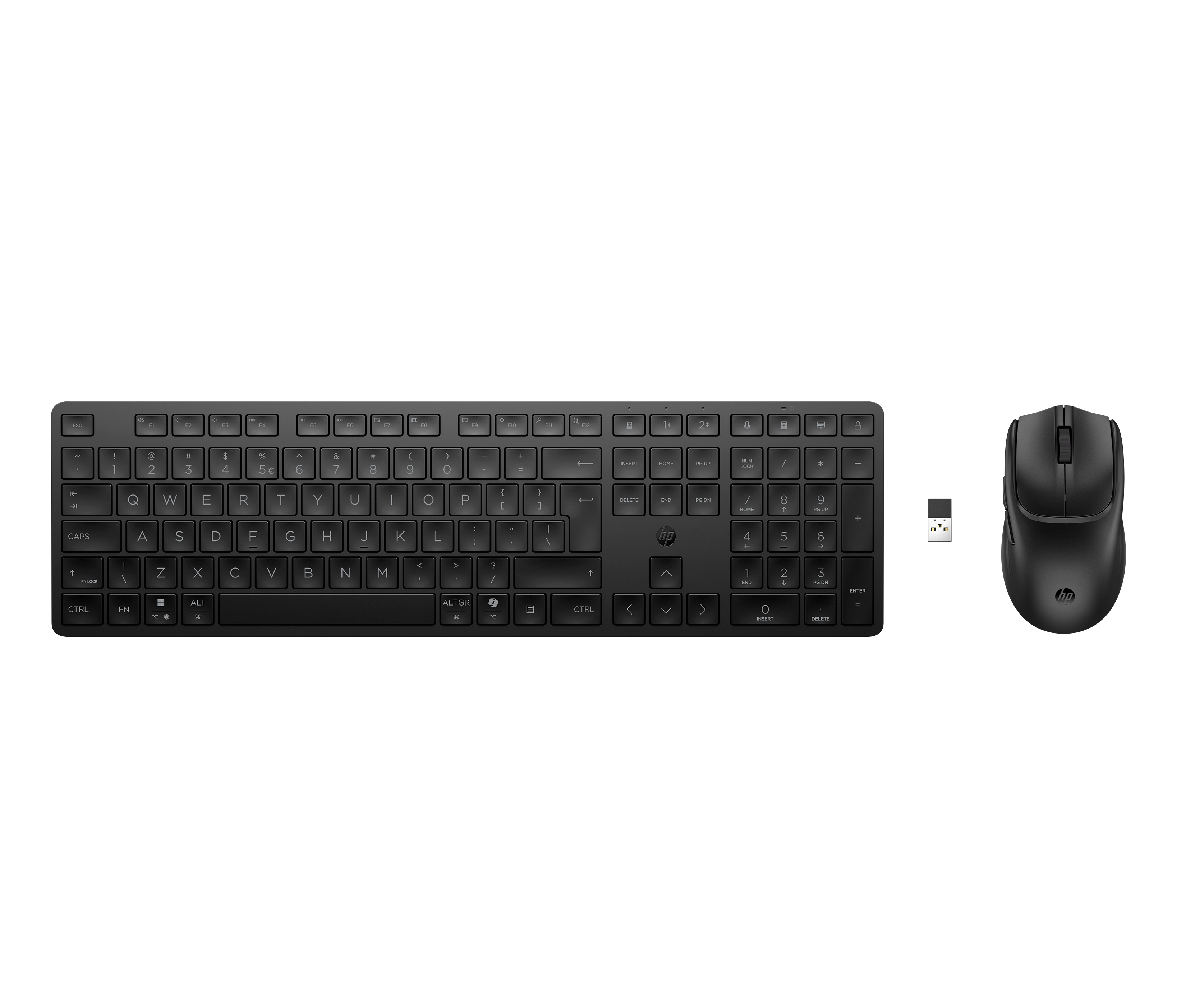 HP 495C - Tastatur-und-Maus-Set - Dual-Modus