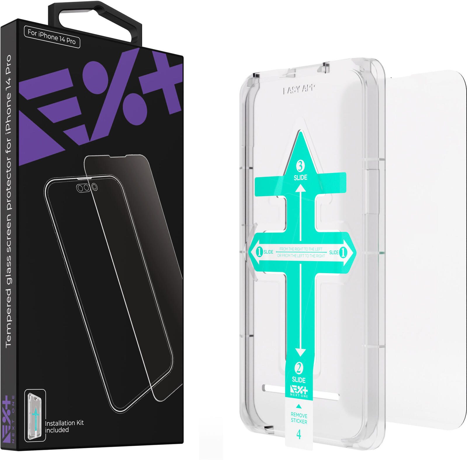 Next One Display-Schutzglas fr Apple iPhone 14 Pro