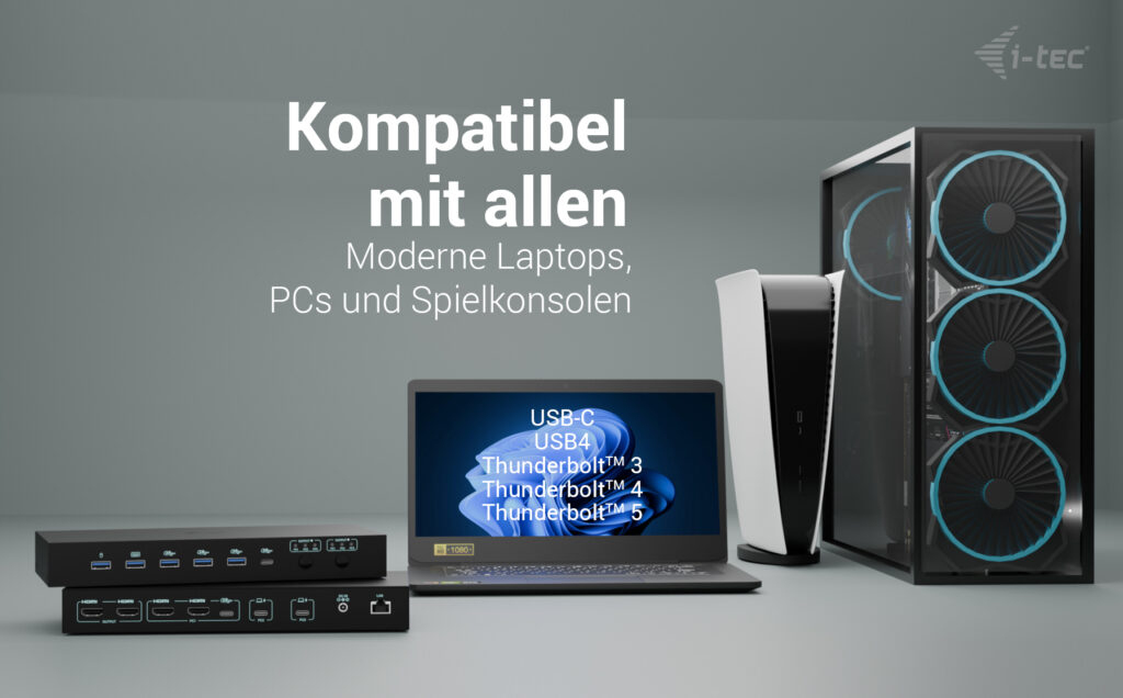 i-tec USB-C KVM Docking station