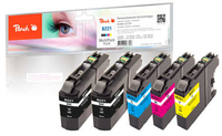 Peach PI500-179 ink cartridge 5 pc(s) Compatible Standard Yield Blue, Cyan, Magenta, Yellow