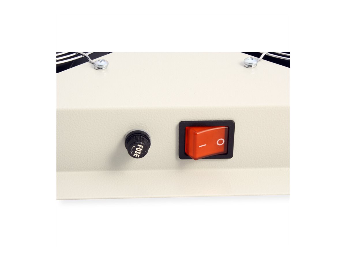 ROLINE Rack-L�fter - 4 L�fter - auf Dach montierbar - RAL 7035, Hellgrau - 48.3 cm (19)