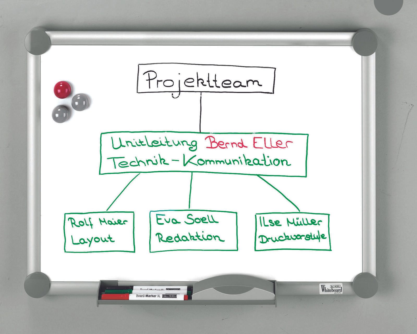 Jakob Maul GmbH AKTION Whiteboard 2000 pro 60.0 x 45.0 cm spezialbeschichteter Stahl+