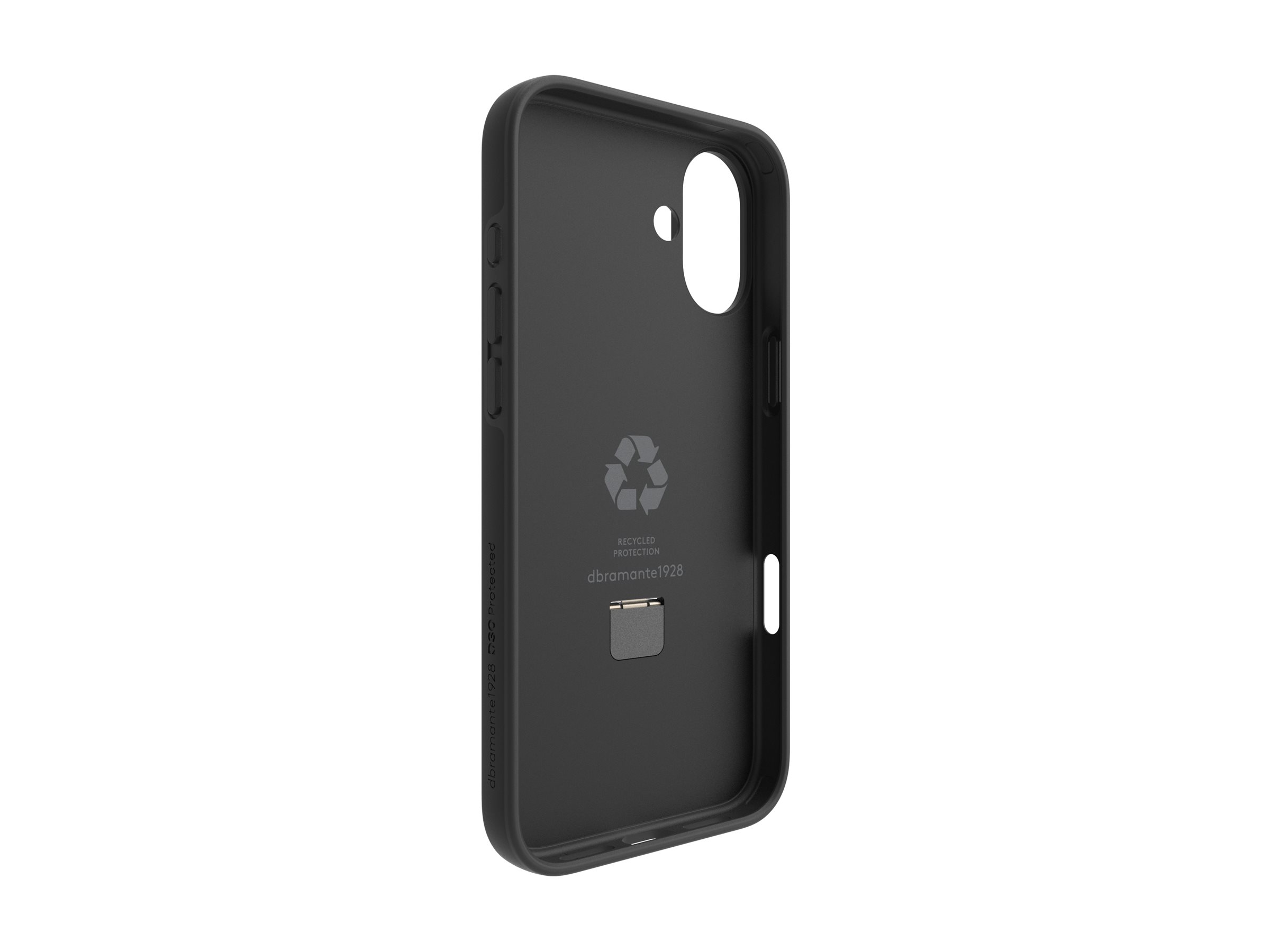 dbramante1928 Iceland Ultra D3O MS Kick - iPhone 16 Plus - Black