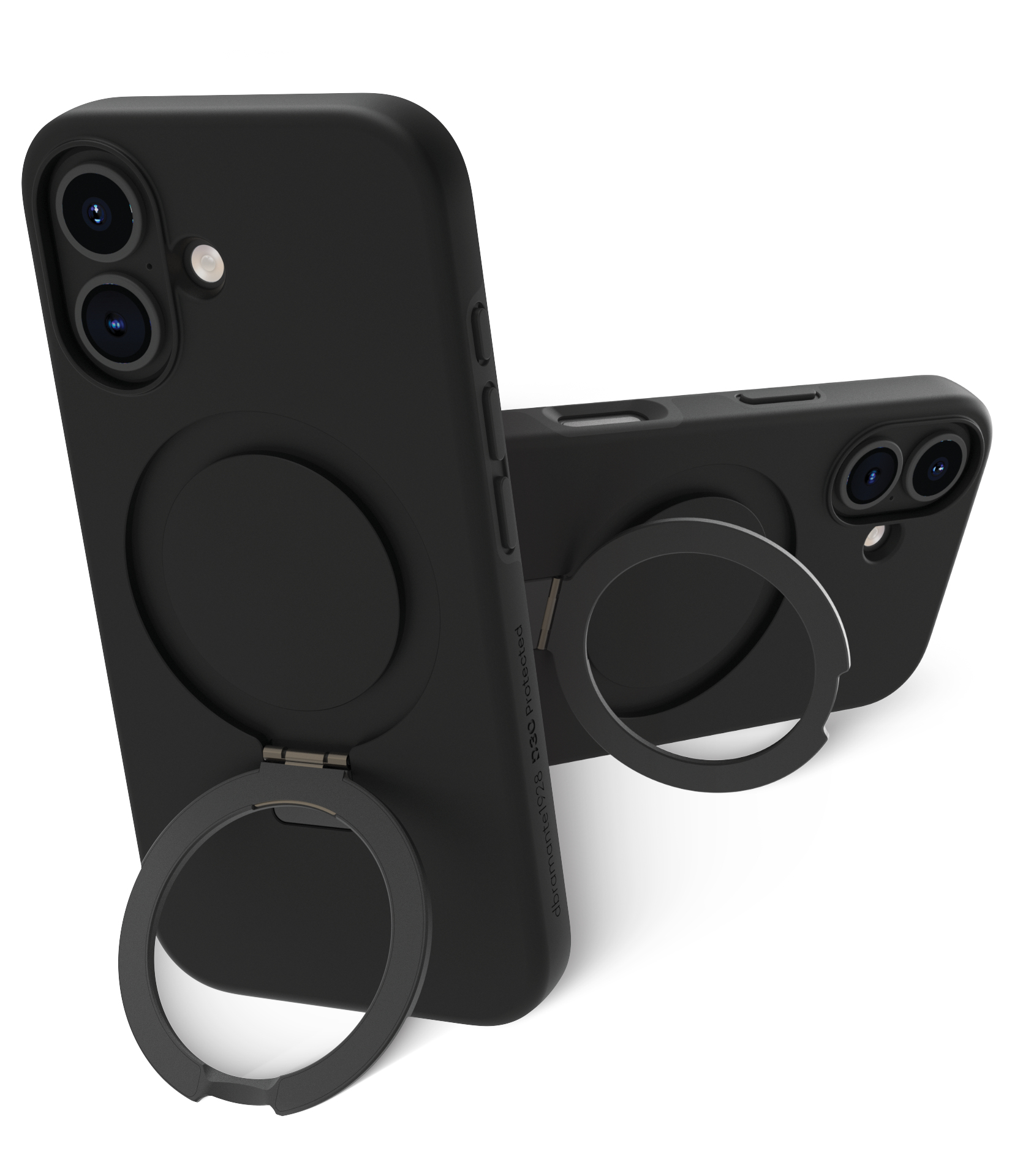 dbramante1928 Iceland Ultra D3O MS Kick - iPhone 16 Plus - Black