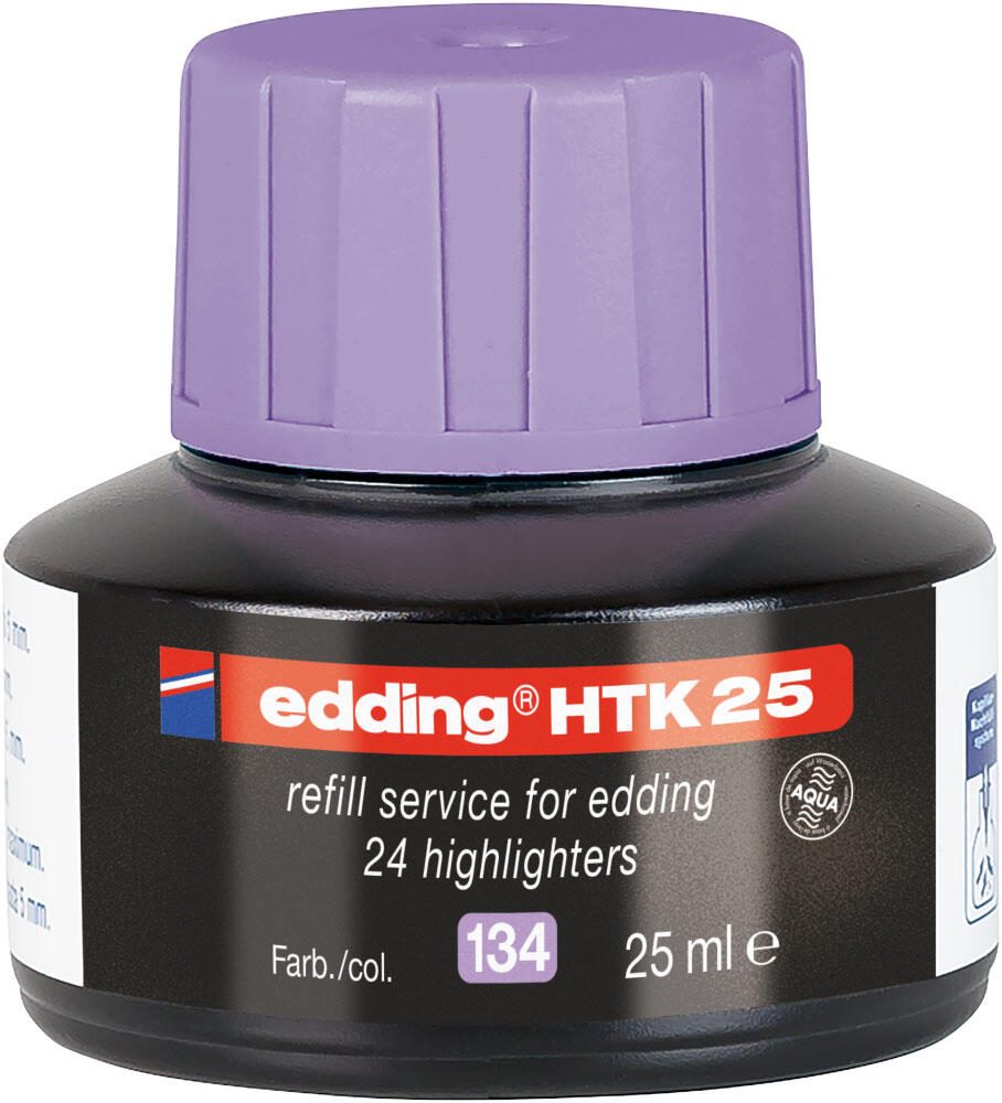 EDDING Nachf�lltine HTK 25 pastellviolett Inhalt 25 ml