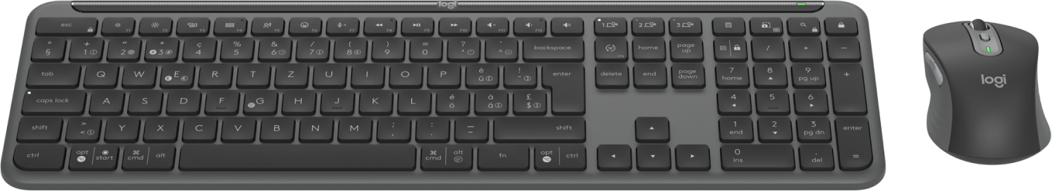 Logitech Signature Slim Combo MK950 for Business - Tastatur-und-Maus-Set - 100 % (Fullsize)