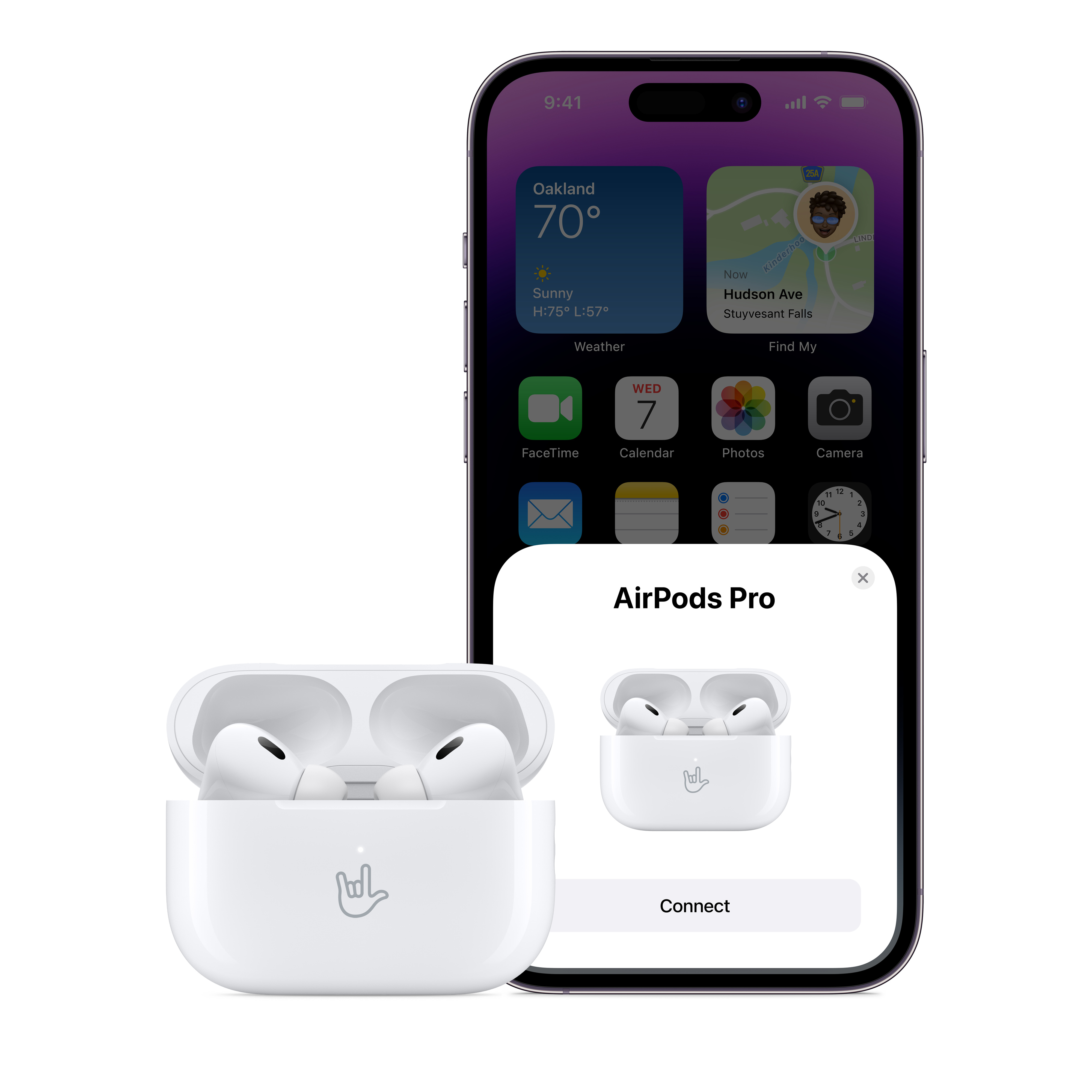 Apple MQD83ZM/A  Apple AirPods Pro (2nd generation) Écouteurs Sans fil  Ecouteurs Appels/Musique Bluetooth Blanc